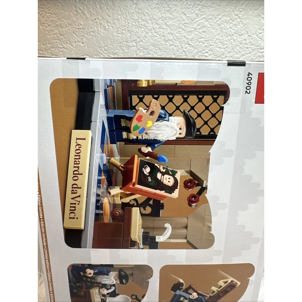 LEGO 40902 Tribute to Leonardo da Vinci Limited Edition NEW! FAST SHIP SEALED